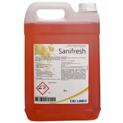 Odkamieniacz odtłuszczacz płynny preparat Sanifresh 5L